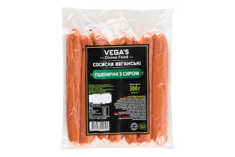 Vegan sausages "Wheat with cheese"