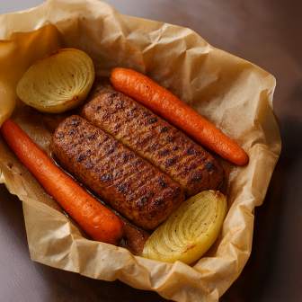 Vegan Chicken-Flavored Kebab, Gluten-Free, 200 g, by Vegurman