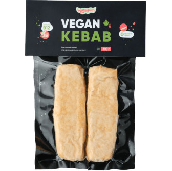 Vegan Chicken-Flavored Kebab, Gluten-Free, 200 g, by Vegurman